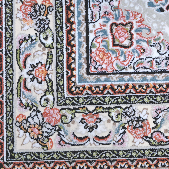 Pink Coral Floral Super Persian Rug  3x5 ft