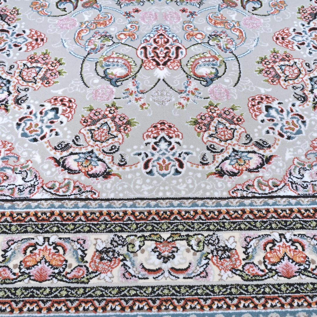 Pink Coral Floral Super Persian Rug  3x5 ft