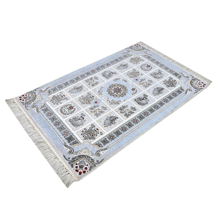 Beige & Grey Super Persian Rug  3x5 ft