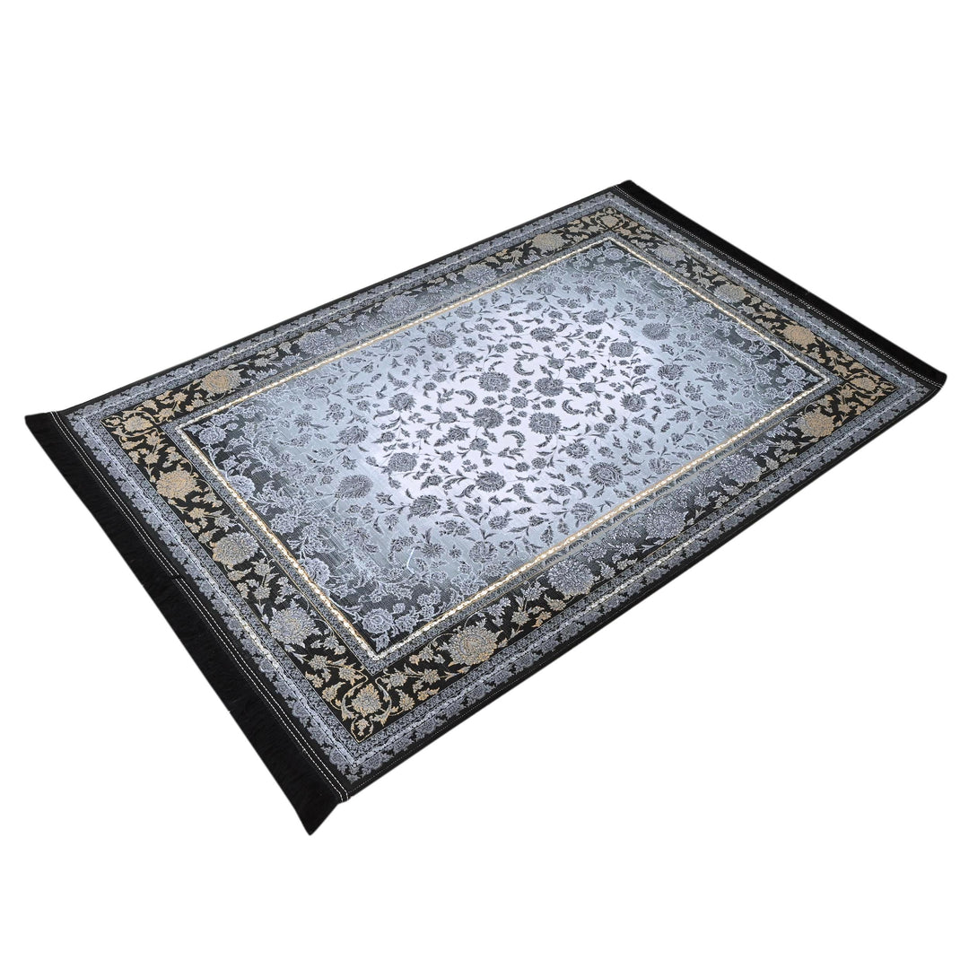 Charcoal Grey Super Persian Rug  3x5 ft