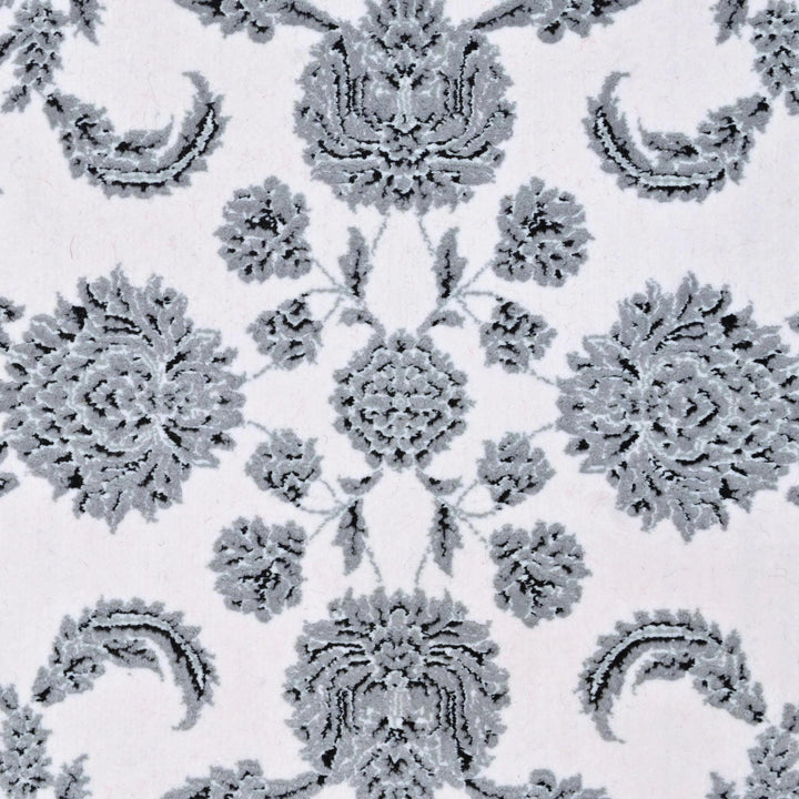 Charcoal Grey Super Persian Rug  3x5 ft