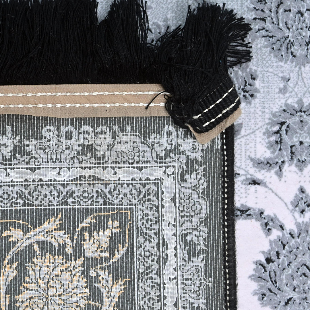 Charcoal Grey Super Persian Rug  3x5 ft