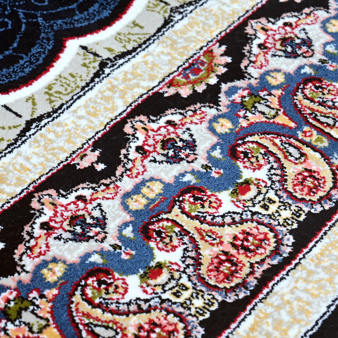 Navy Blue Super Persian 5x8 FT