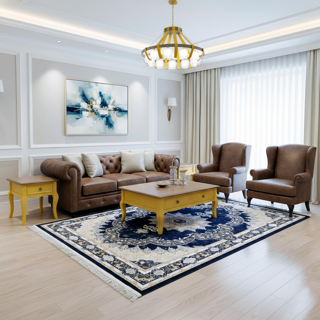 Navy Blue Super Persian 5x8 FT