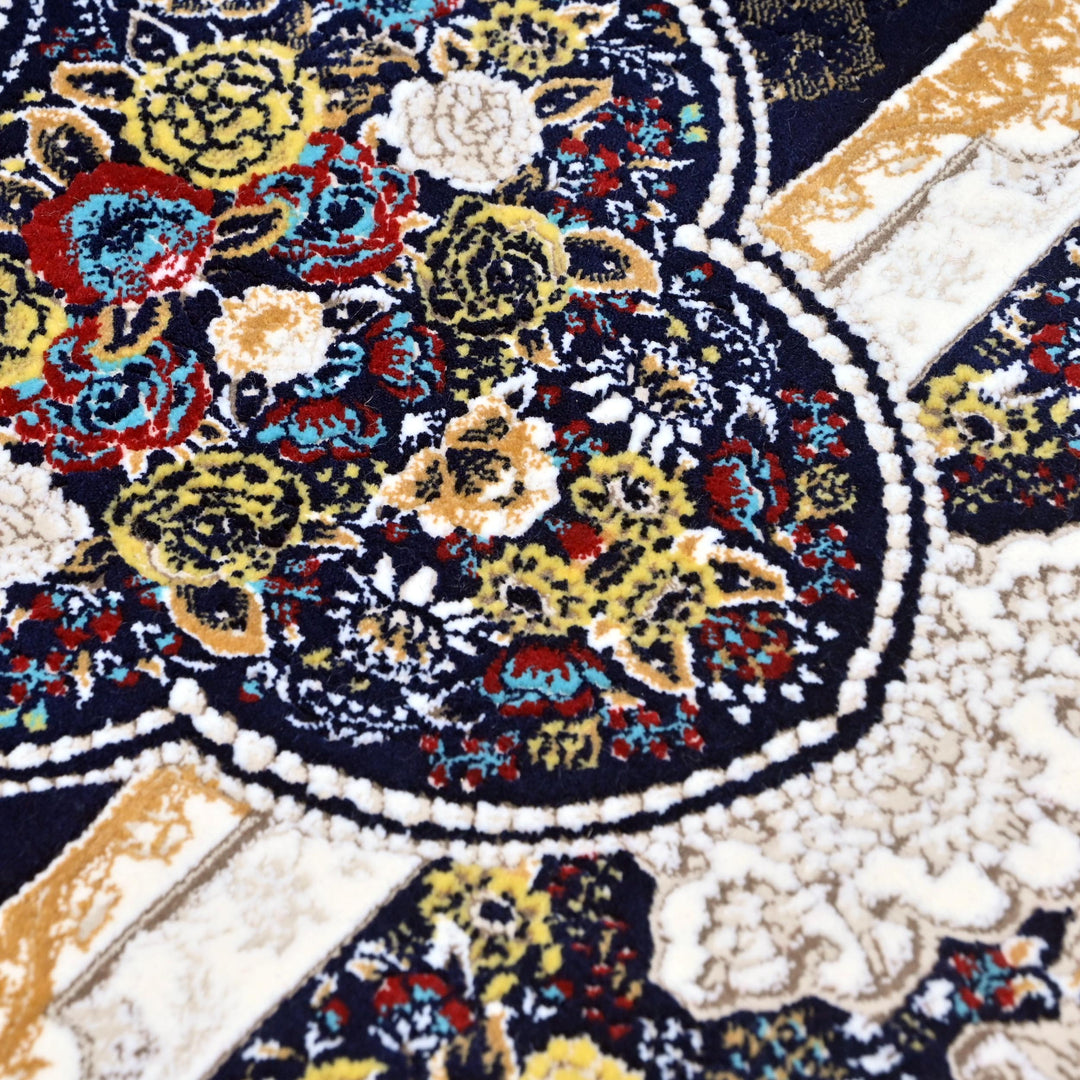 Navy Blue Super Persian 5x8 FT