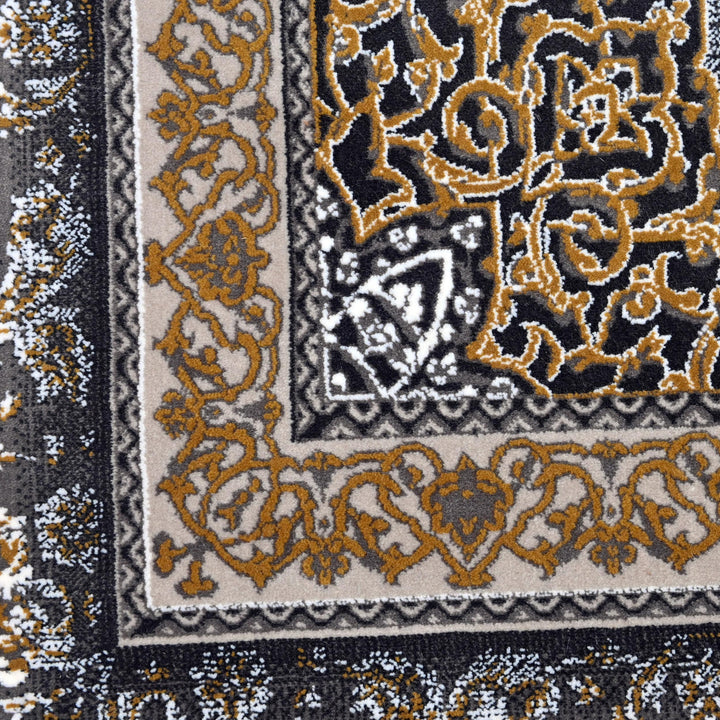Gold & Off White Super Persian 5x8 FT