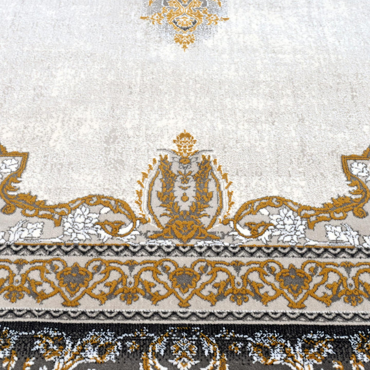 Gold & Off White Super Persian 5x8 FT