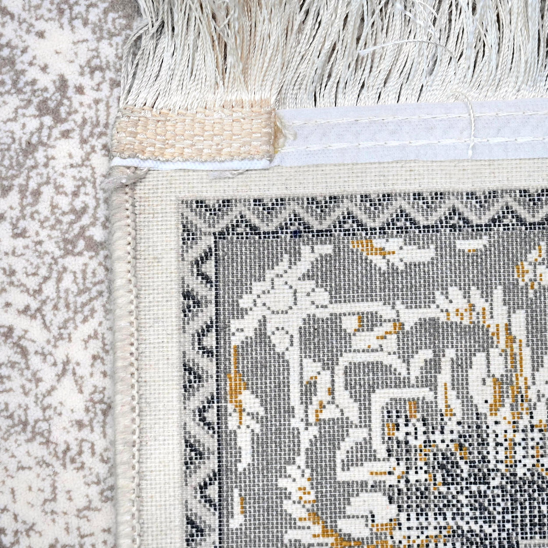 Gold & Off White Super Persian 5x8 FT