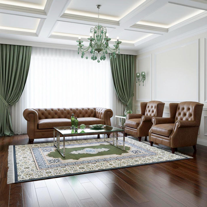 Olive Green Super Persian 5x8 FT