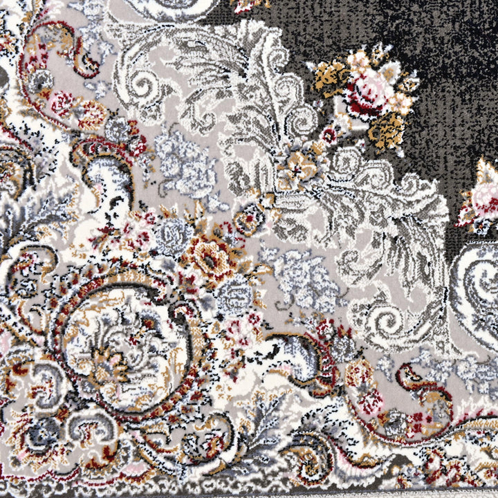 Charcoal Grey Super Persian 5x8 FT