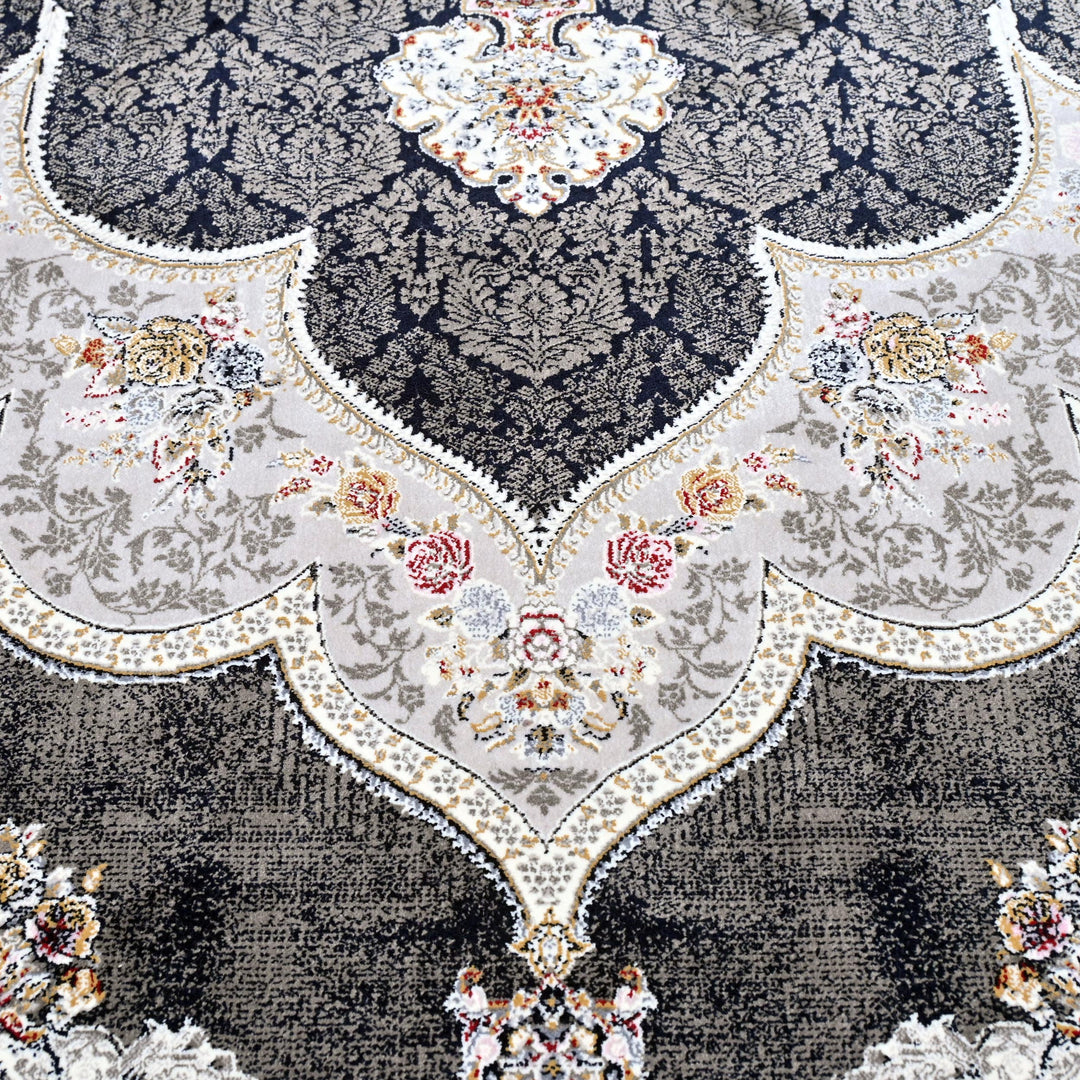 Charcoal Grey Super Persian 5x8 FT