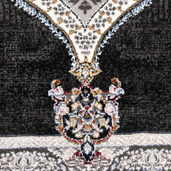 Charcoal Grey Super Persian 5x8 FT