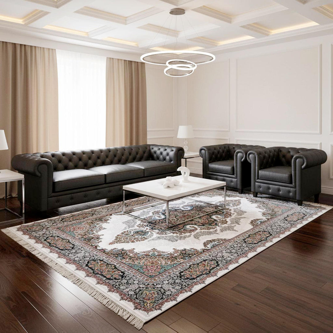 Ivory Super Persian Rug 7x10 FT