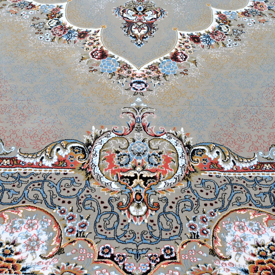 Metallic Grey Super Persian Rug 7x10 FT