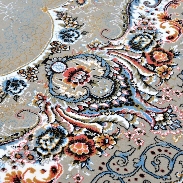 Metallic Grey Super Persian Rug 7x10 FT