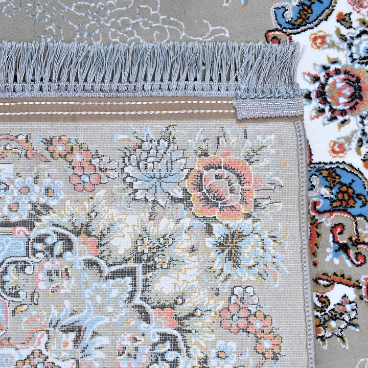 Metallic Grey Super Persian Rug 7x10 FT