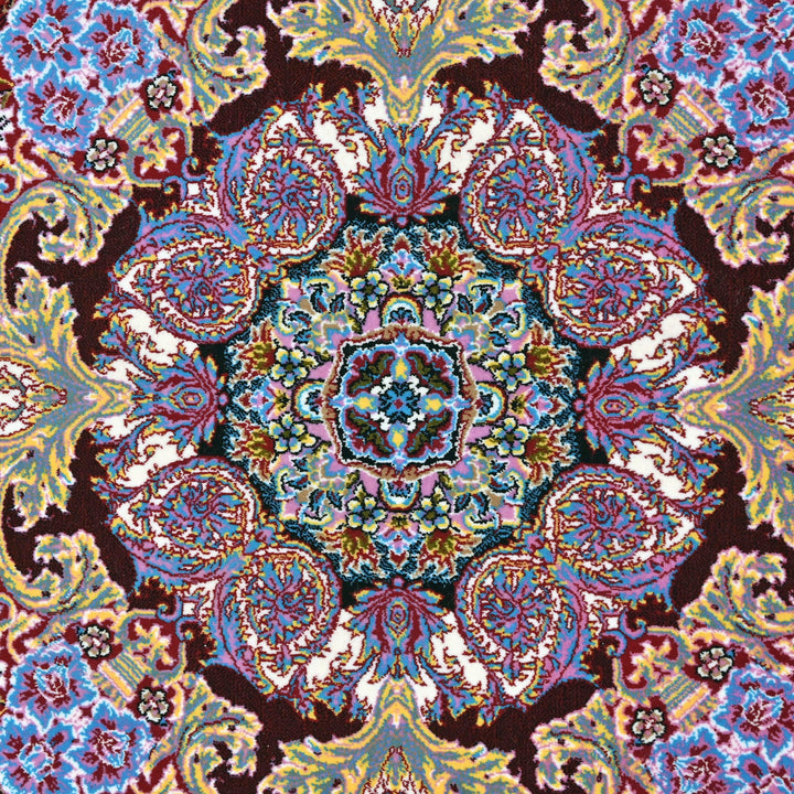 Maroon Turquoise Super Persian Rug 7x10 FT