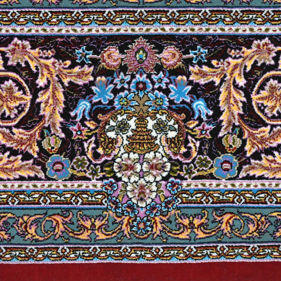 Maroon Turquoise Super Persian Rug 7x10 FT