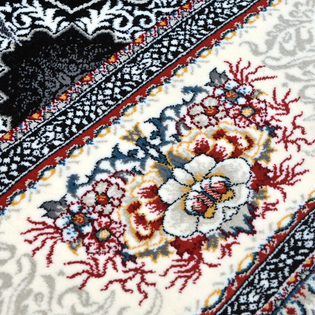 Charcoal Grey Super Persian Rug 7x10 FT