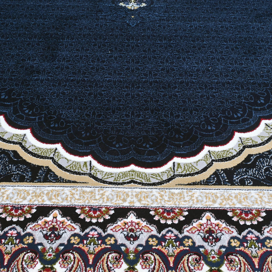Navy Blue Super Persian Rug 7x10 FT