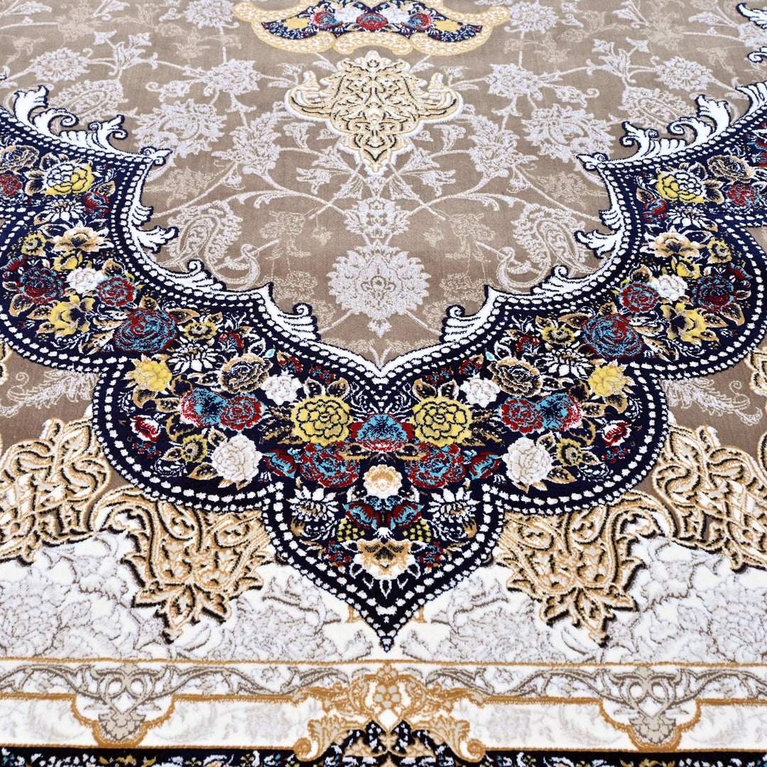 Beige Grey Super Persian Rug 7x10 FT