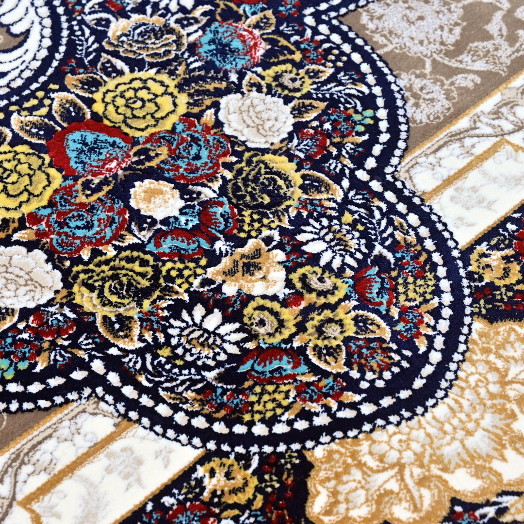 Beige Grey Super Persian Rug 7x10 FT