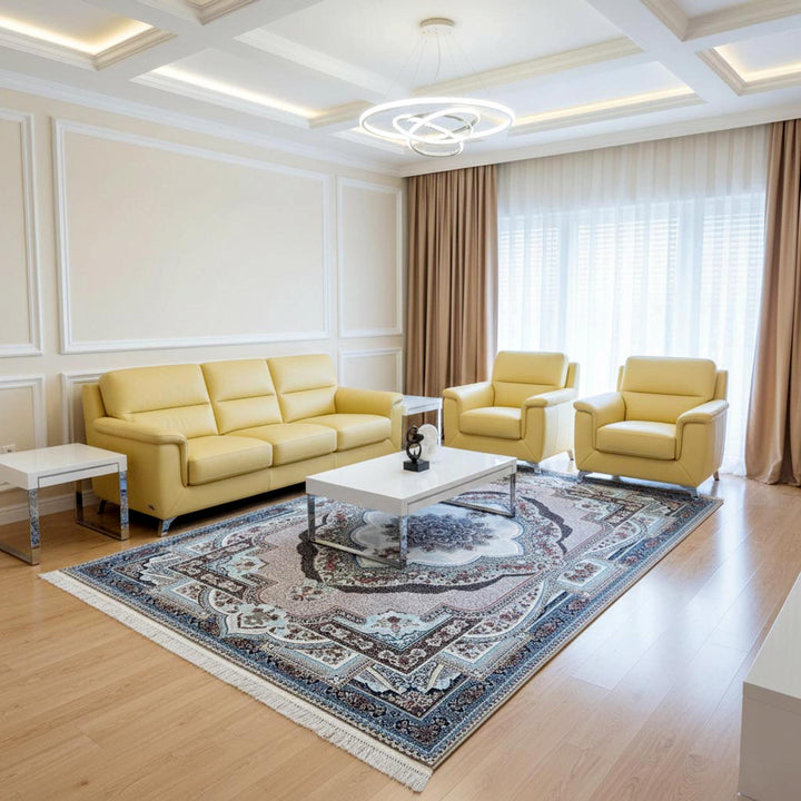 Ferozi Grey Super Persian Rug 7x10 FT