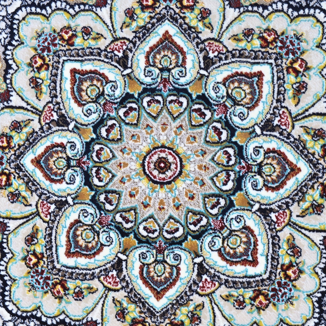 Ferozi Grey Super Persian Rug 7x10 FT