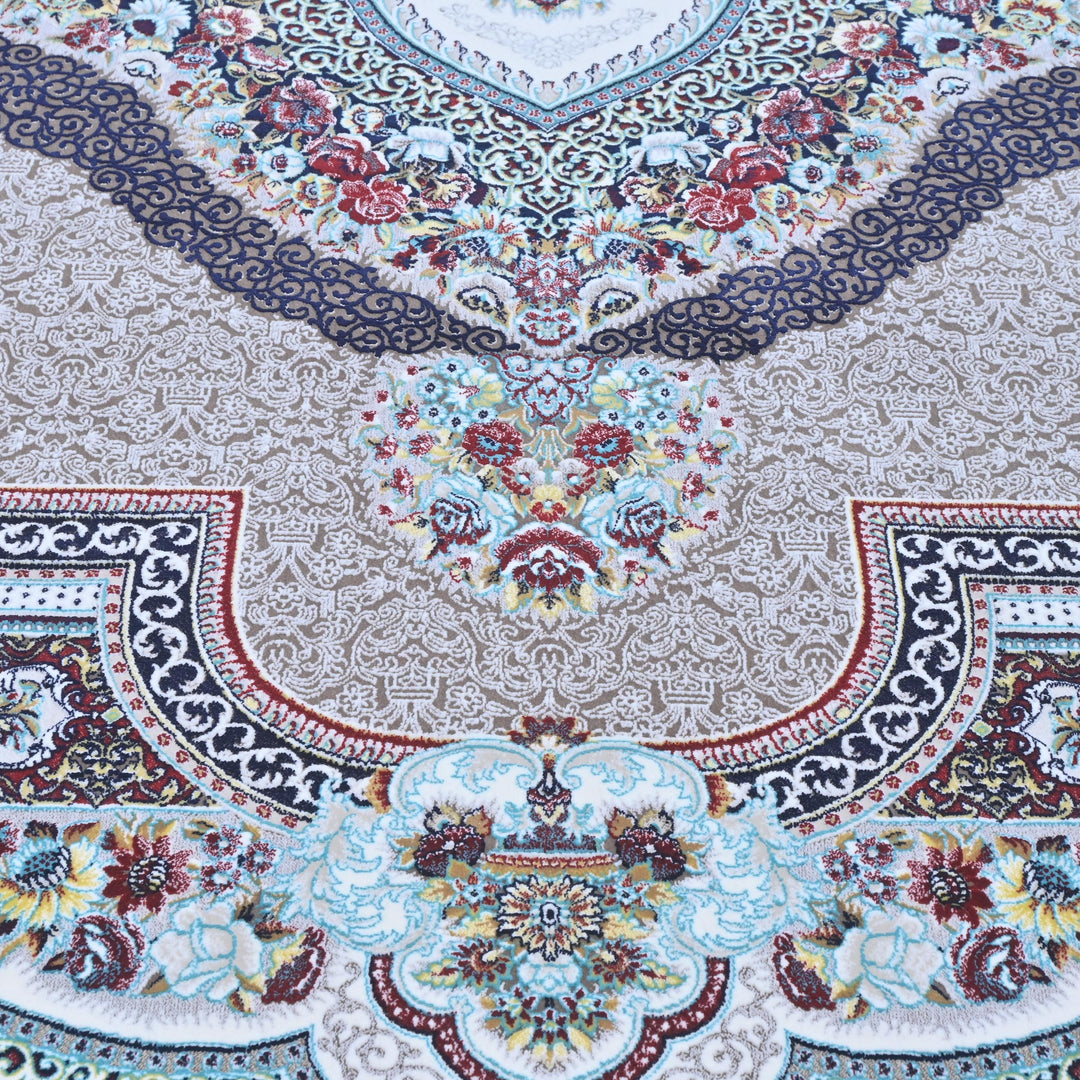 Ferozi Grey Super Persian Rug 7x10 FT