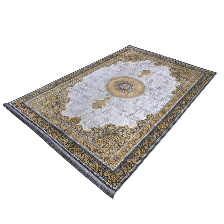 Gold & beige Super Persian Rug 7x10 FT