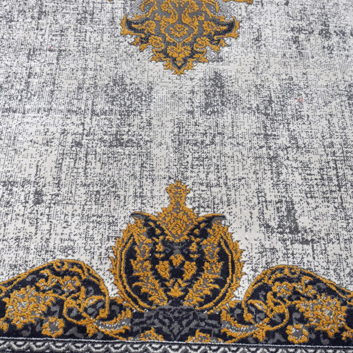 Gold & beige Super Persian Rug 7x10 FT