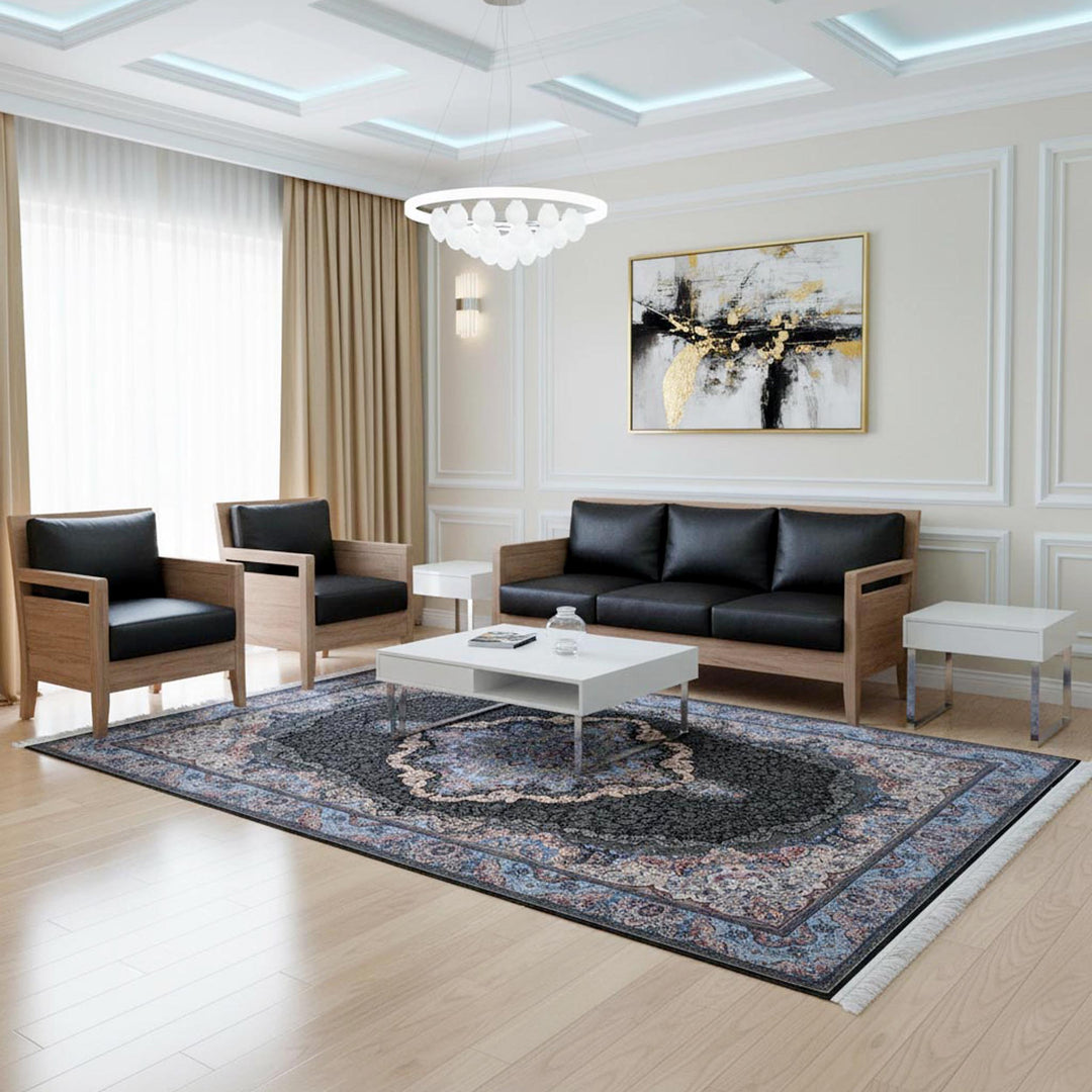 Grey & Blue Super Persian Rug 7x10 FT