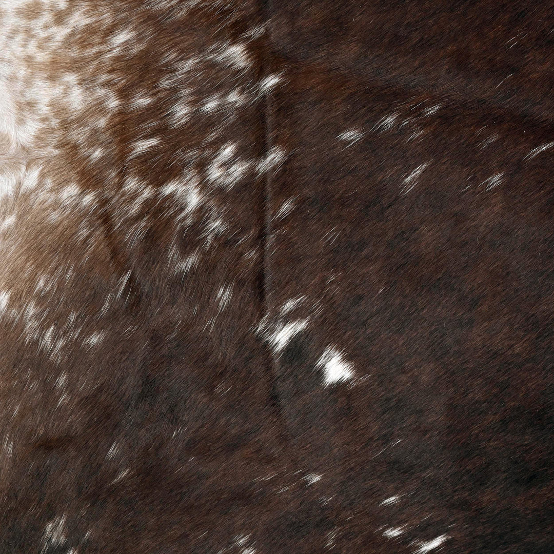 Dark Tricolor Cowhide 4.5X5 FT