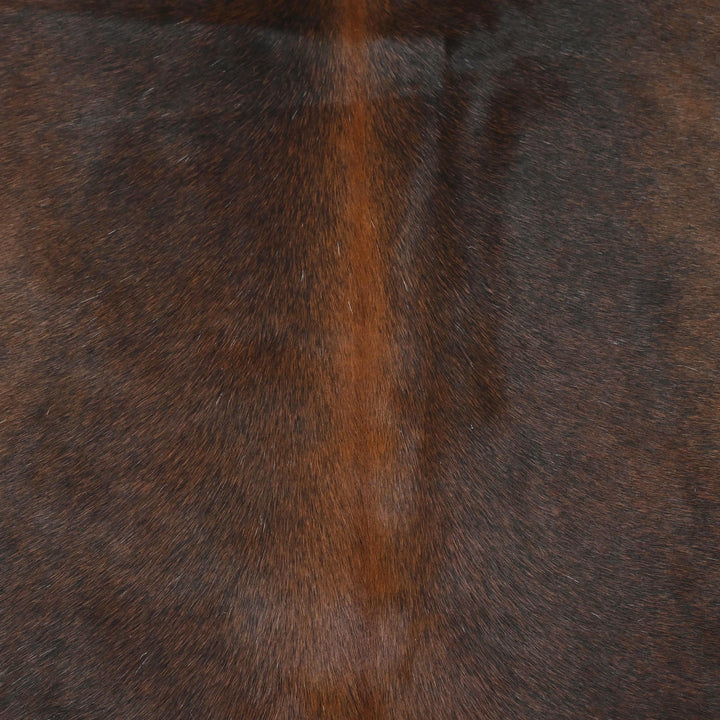 Brown & Black Cow Hide 5.5X5.5 FT