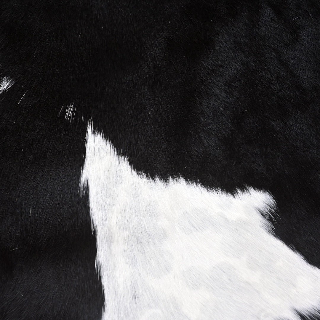 Panda Print Cow Hide 5x5.5 FT