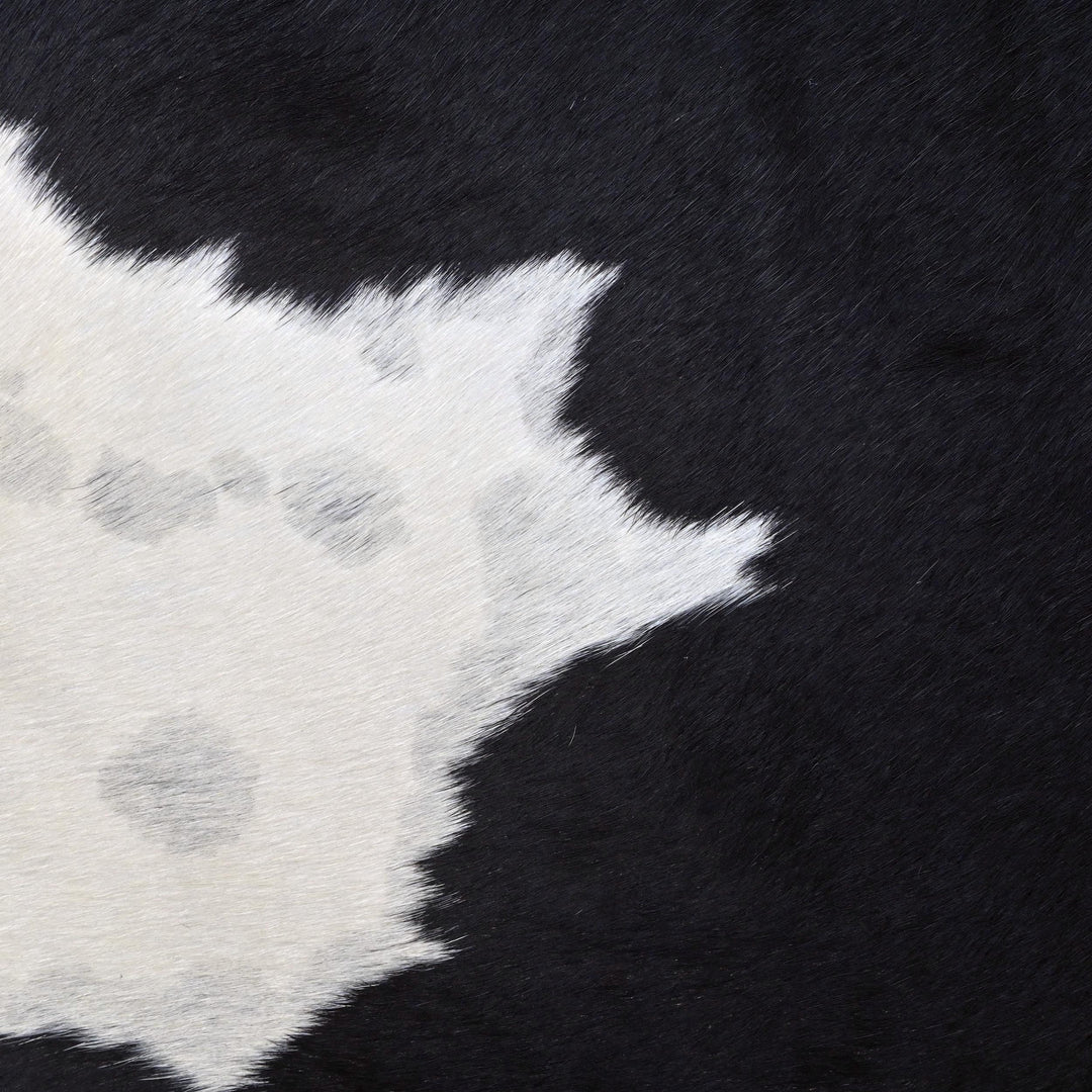 Panda Print Cow Hide 5x5.5 FT