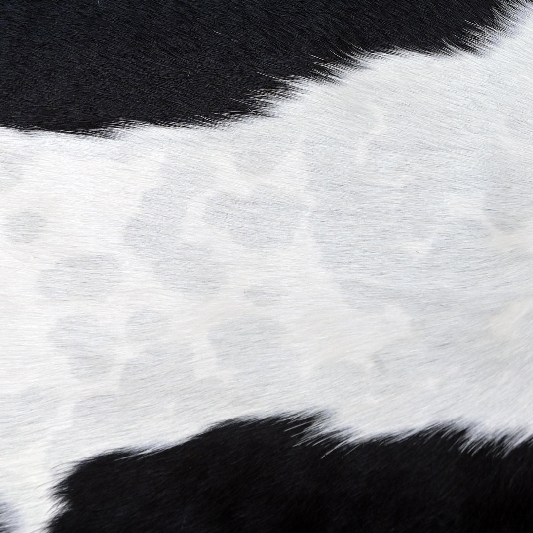 Panda Print Cow Hide 5x5.5 FT