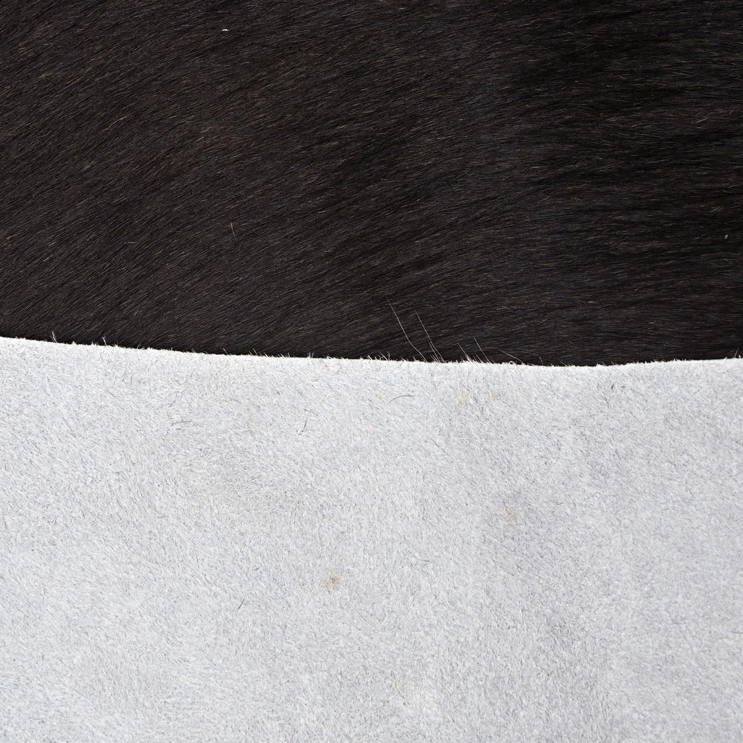 Black & White Cow Hide 5x5.5 FT