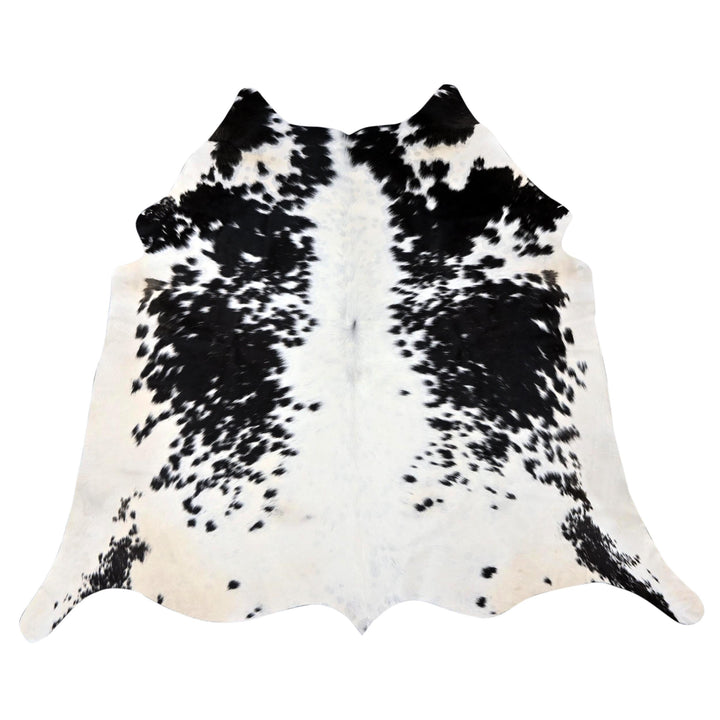 Black & White Cow Hide 5x5 FT