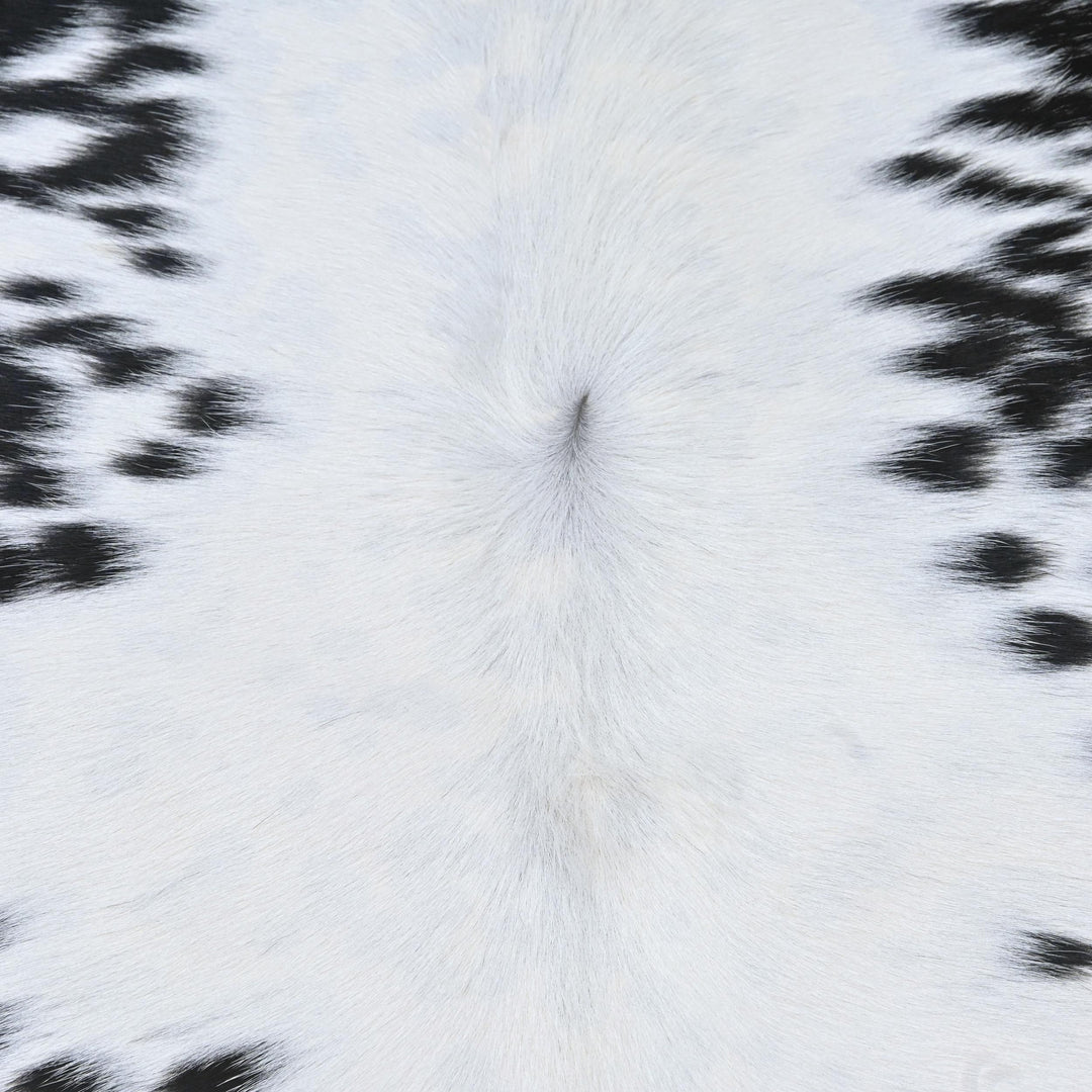Black & White Cow Hide 5x5 FT