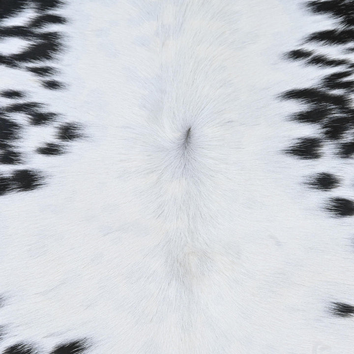Black & White Cow Hide 5x5 FT