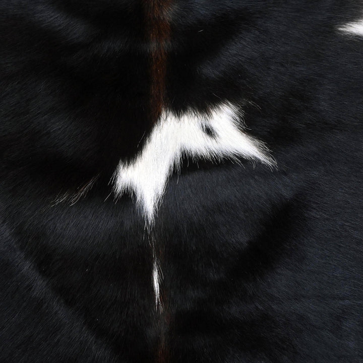 Panda Print Cowhide Rug 4.5x4.5 FT