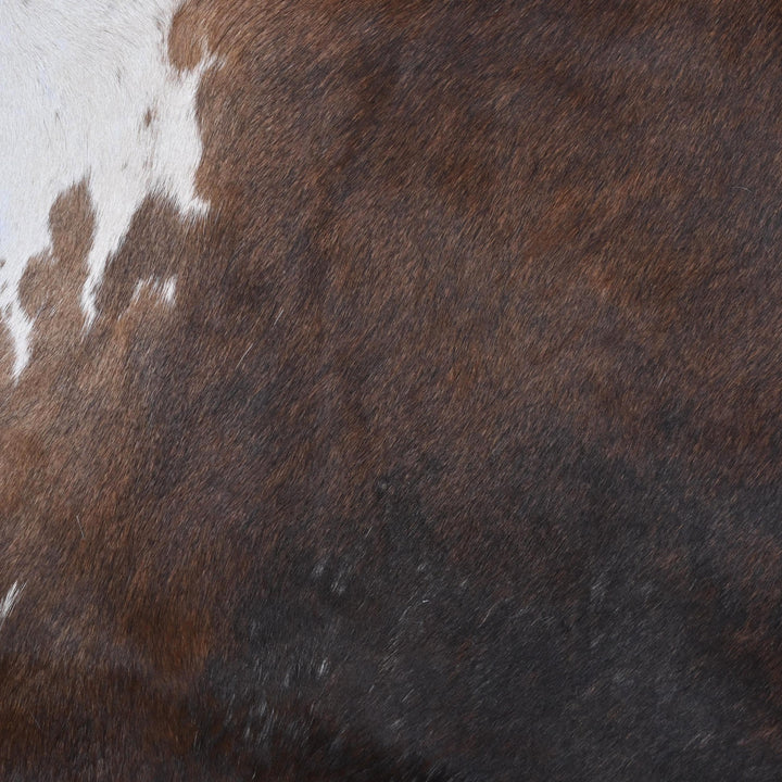 Dark Brown Cow Hide 6.5x6.5 FT