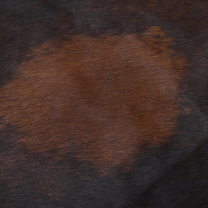 Dark Brown Cow Hide 6.5x6.5 FT