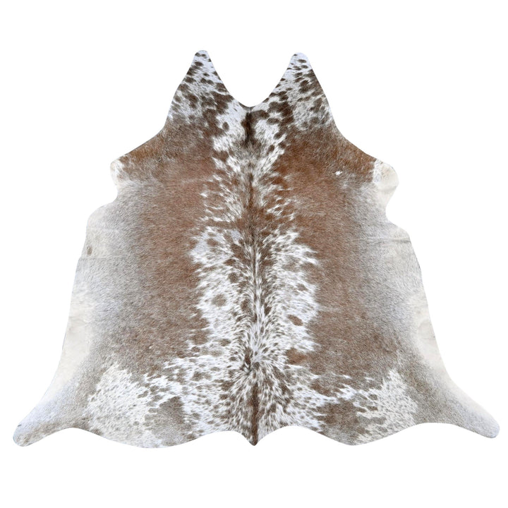 Tricolour Cowhide Rug 4.5x4.5 FT