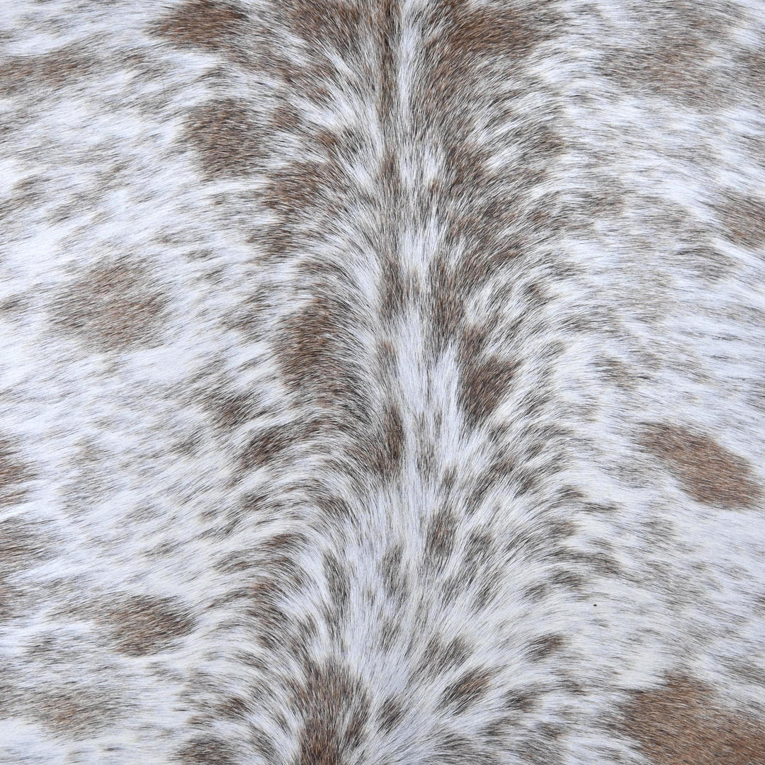 Tricolour Cowhide Rug 4.5x4.5 FT