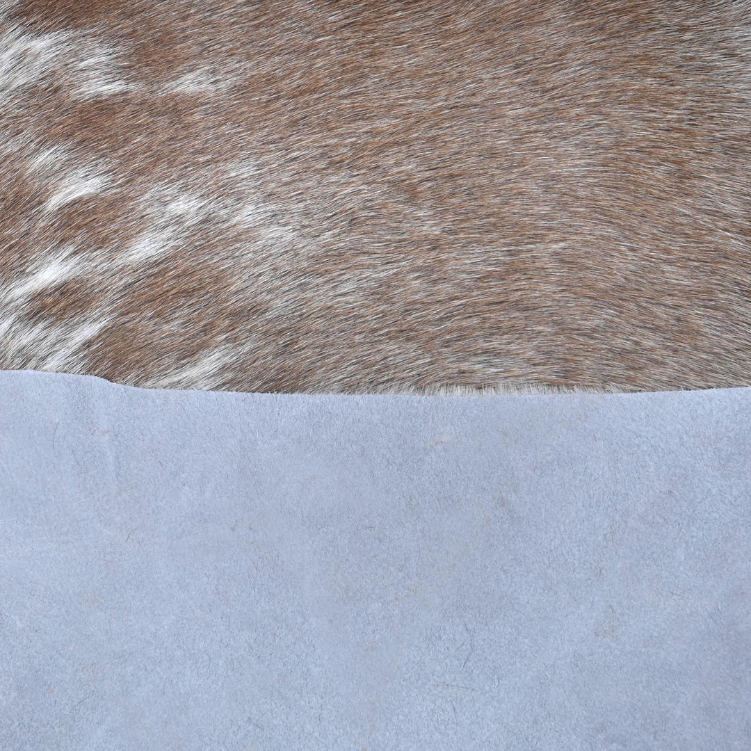 Tricolour Cowhide Rug 4.5x4.5 FT