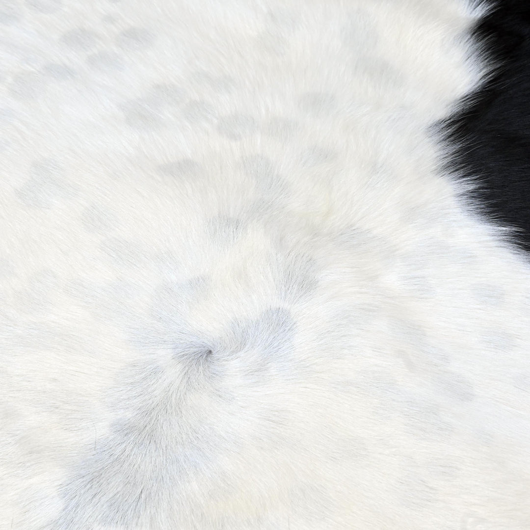 Panda Print Cow Hide 5x5 FT