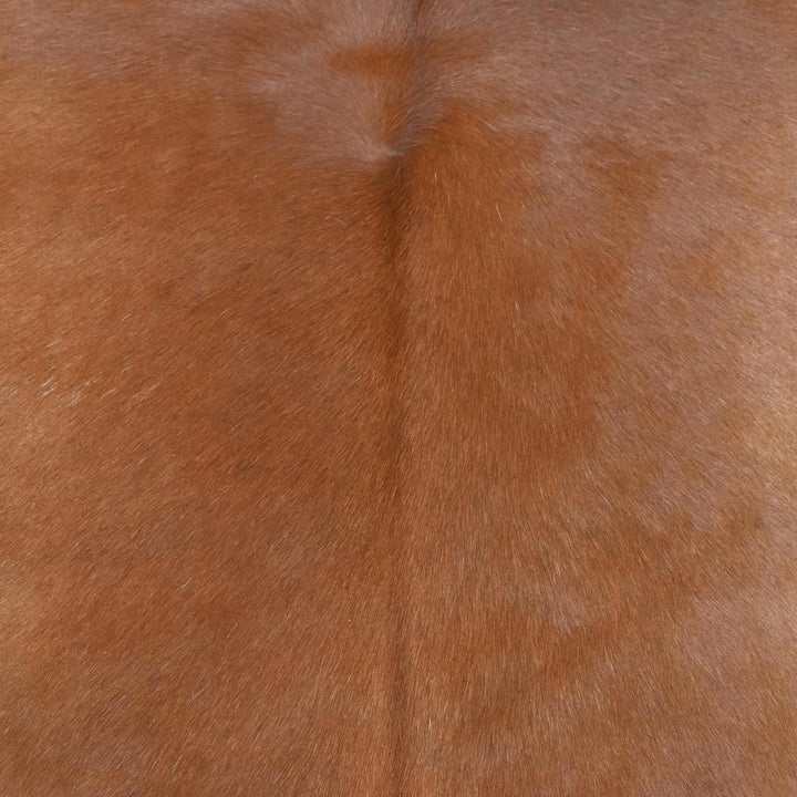 Brown & White Cow Hide 5x5.5 FT
