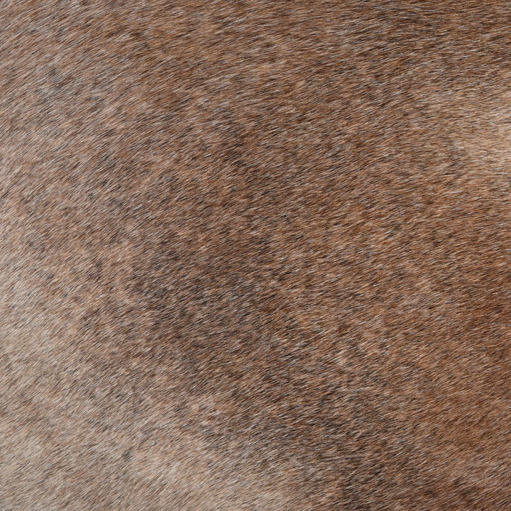 Tan & Brown Cowhide 5.5X5.5 FT